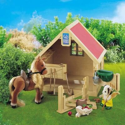 Sylvanian hot sale families stable