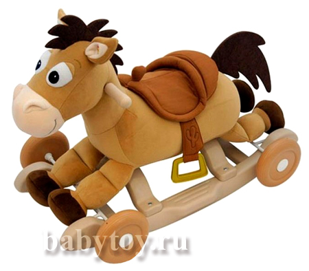 toy story bullseye rocking horse