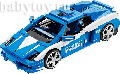  Lego Racers  Gallardo LP 560-4 Polizia