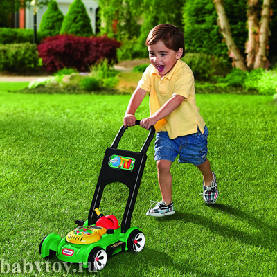little tikes lawn mower