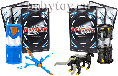 Monsuno    2  (Battle 2-Packs) - Evo & Crossbolt