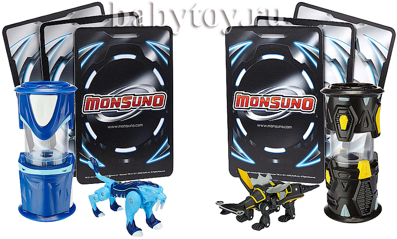 Monsuno    2  (Battle 2-Packs) - Longfang & Hydro