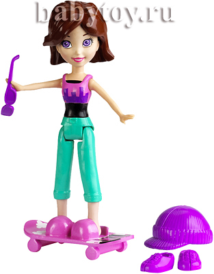 Mattel Polly Pocket    - Lila