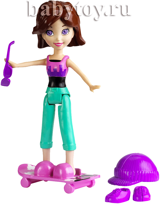 Mattel Polly Pocket    - Lila