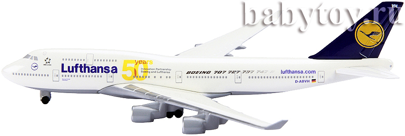  Lufthansa, B747-400,  1:600