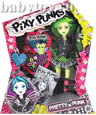  Pixy Punks    , green