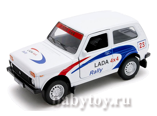 Welly   1:34-39 LADA 4x4 Rally.